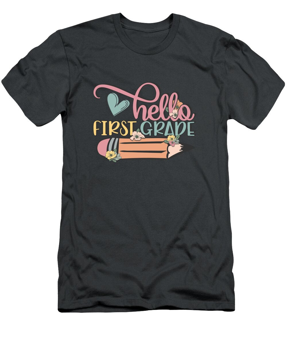 3 Hello First Grade Sambel Pedes T-Shirt