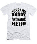 3 Husband Daddy Mechanic Hero Steven Zimmer T-Shirt