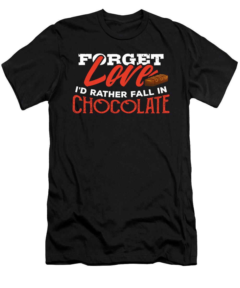 3 I Love Chocolate Sweet Saying Funny Cocoa Gift Teequeen2603 T-Shirt