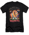 3 Im Just Here for the Wieners 4th of July Pride Month Lgbtq Maximus Designs T-Shirt
