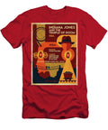 3 Indiana Jones and the Temple of Doom Minimal Movie Poster Retro Film Poster Vintage 1984 Sampadart Gallery T-Shirt