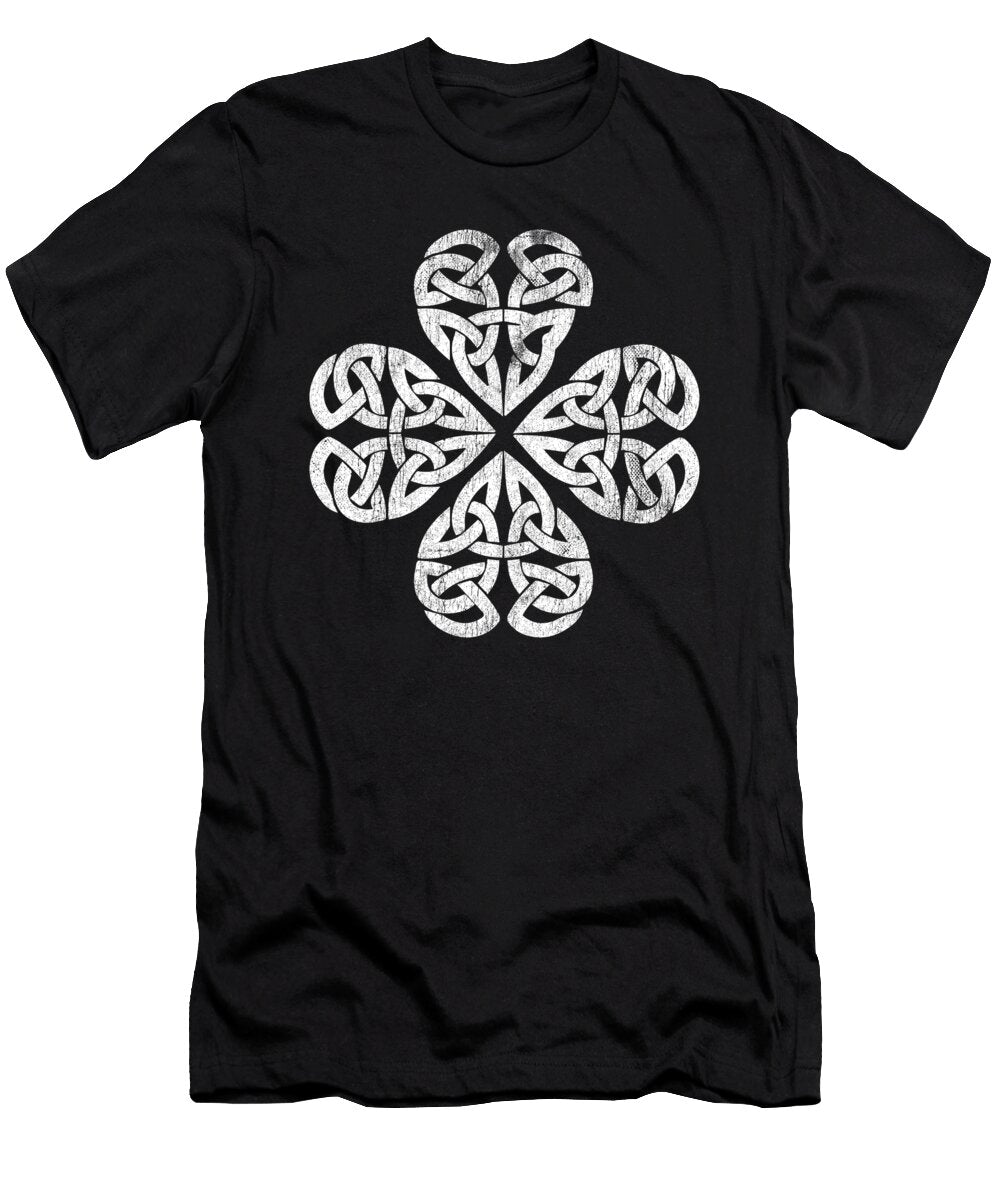 3 Irish Pride Celtic Shamrock Celtic Clover Vector Deluxe T-Shirt