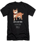3 Just a Guy Who Loves Dogs Funny Dog Cynto T-Shirt