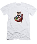 3 Kawaii Vintage Japanese Ramen Cat Genxarts T-Shirt