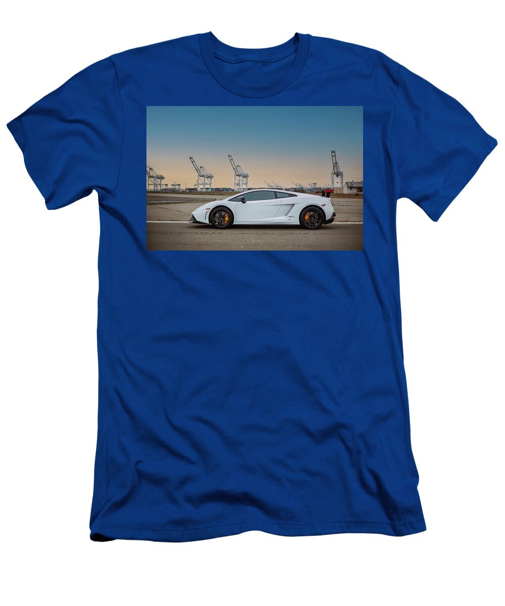 3 Lamborghini Gallardo Supertrofeo Print Itzkirb Photography T-Shirt