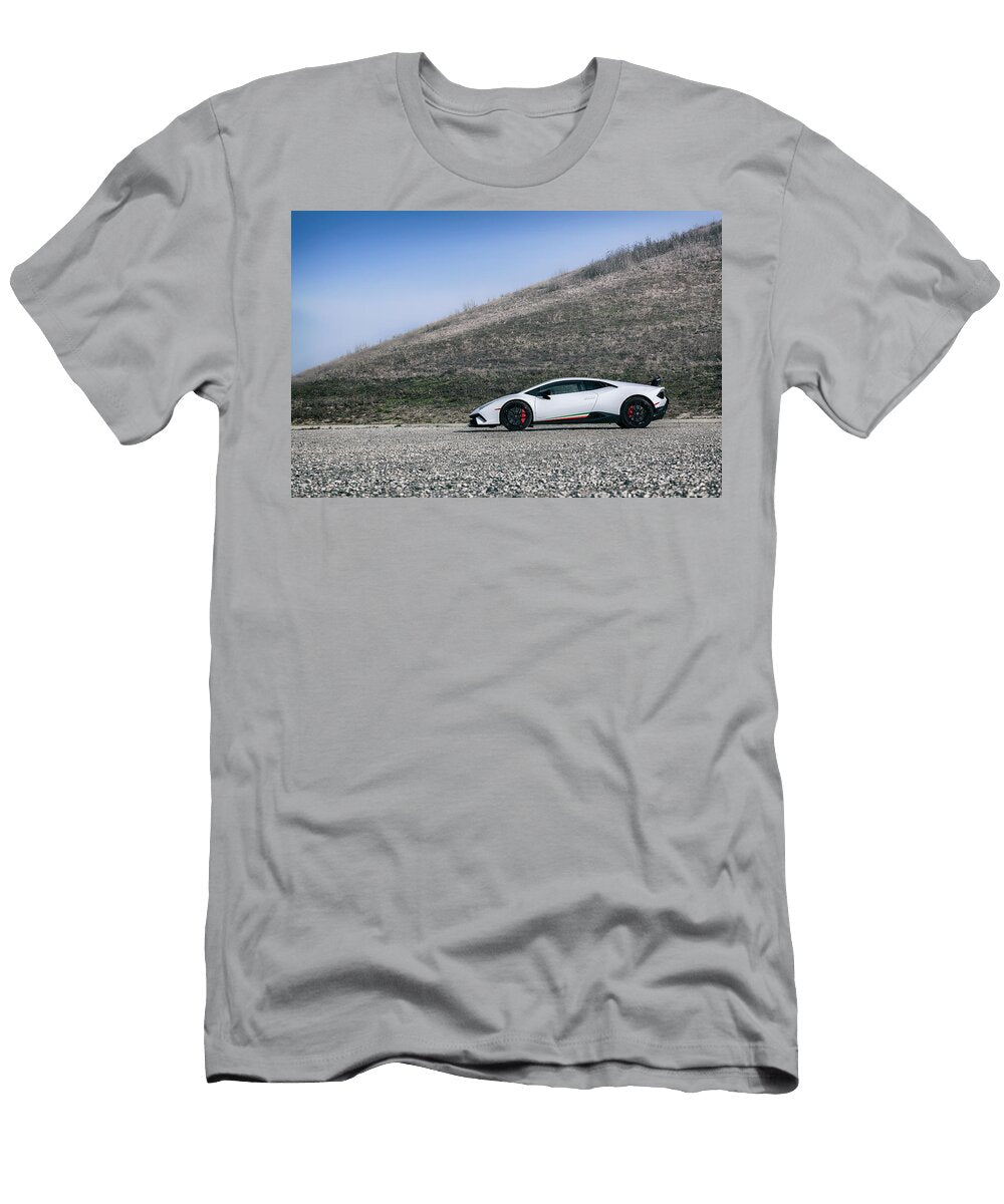 3 Lamborghini Huracan Performante Print Itzkirb Photography T-Shirt