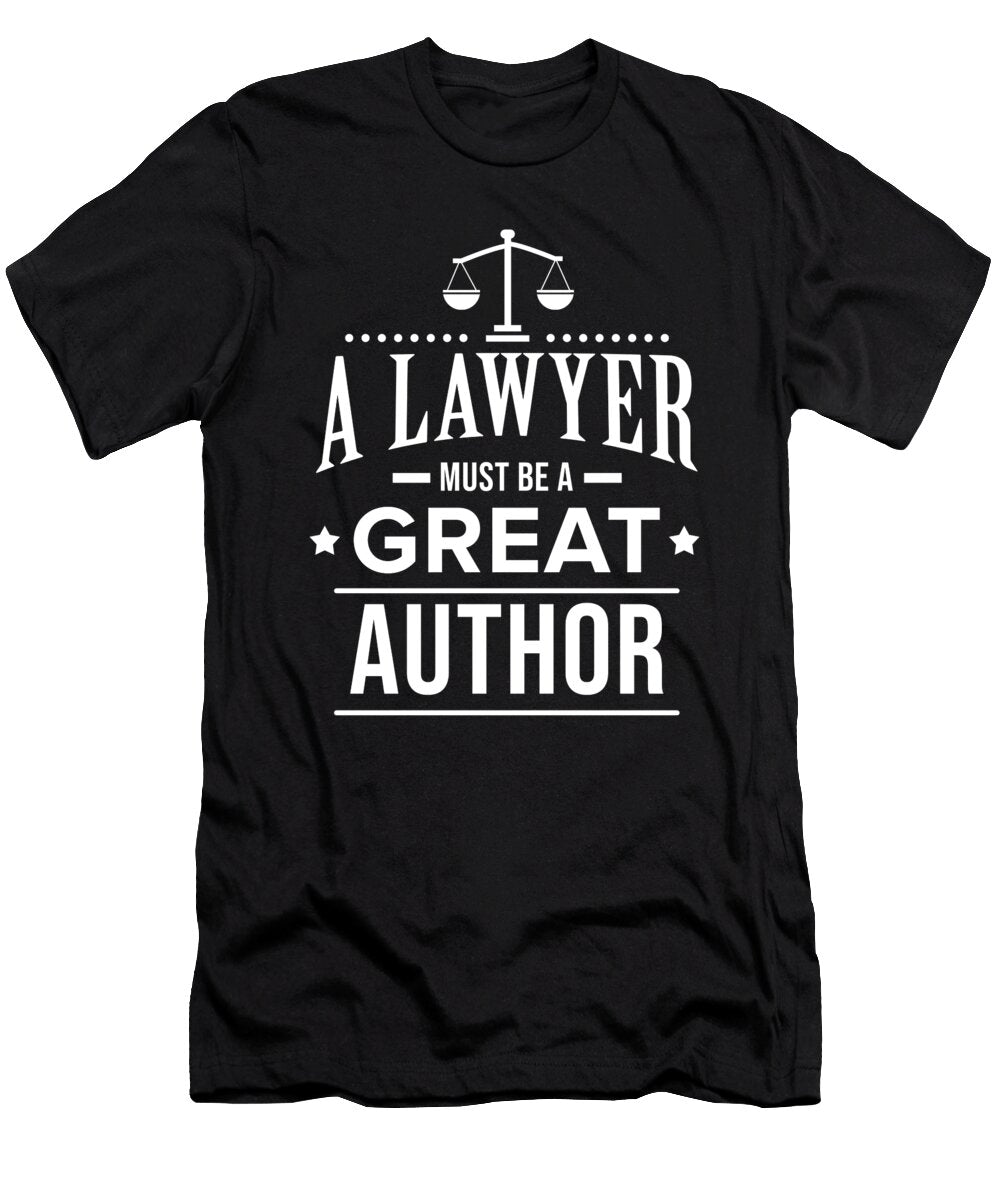 3 Lawyer Author Law Student Attorney Advocate Gift Teequeen2603 T-Shirt