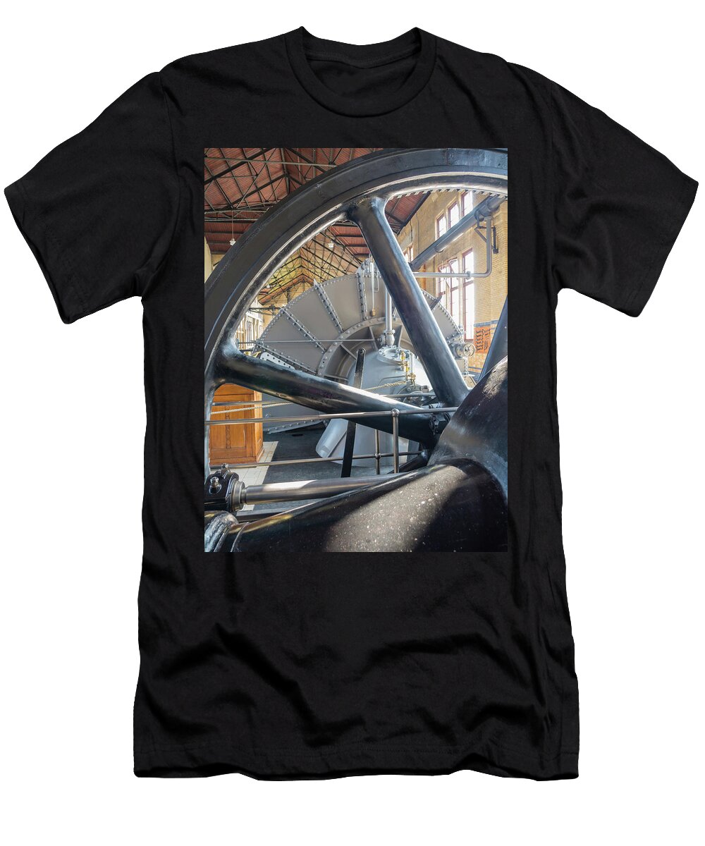 3 Machine Room of Historic Steam Pumping Station Tosca Weijers T-Shirt