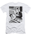 3 Man Holding Letter Over Sleeping Woman Csa Images T-Shirt