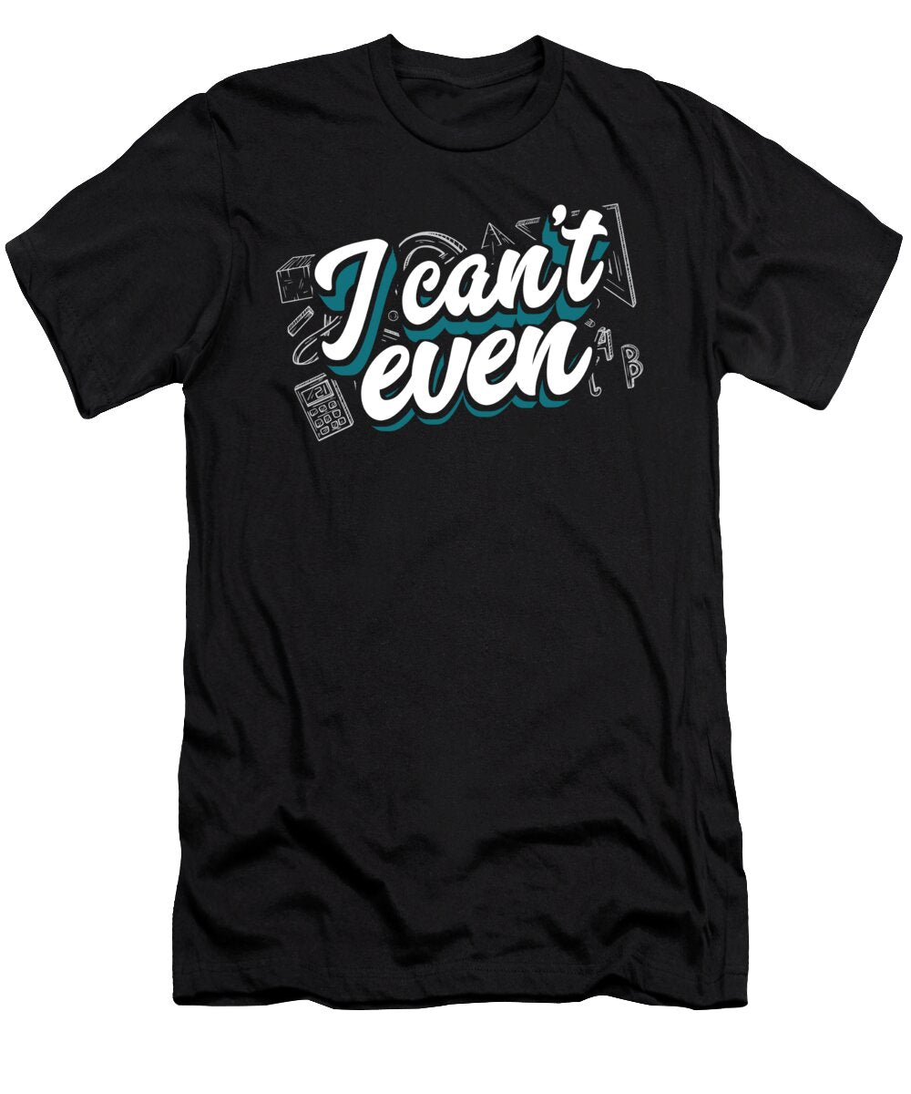 3 Math Teacher Student Mathemetics Jonathan Kraske T-Shirt