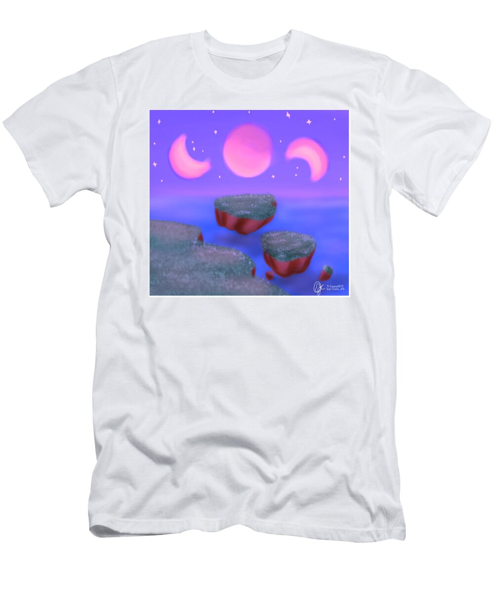 3 Moonlight Emanuel Jose Goncalves De Oliveira Coelho T-Shirt