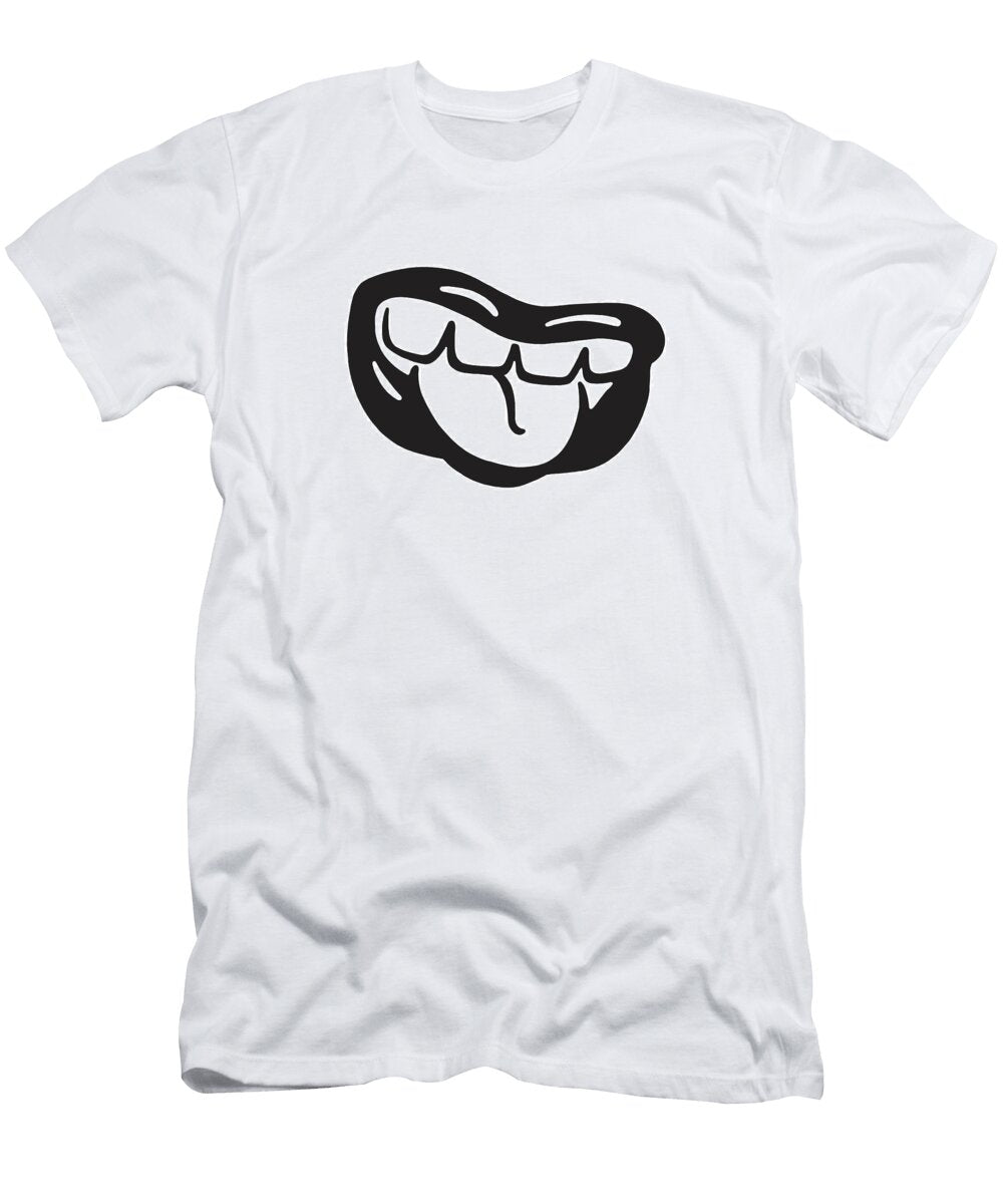3 Mouth with Tongue Sticking Out Csa Images T-Shirt