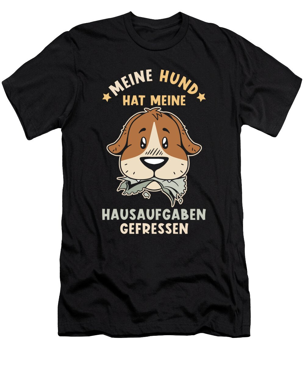 3 My Dog Ate My Homework Manuel Schmucker T-Shirt