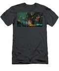 3 Neon Metropolis Gabriel Chevers T-Shirt