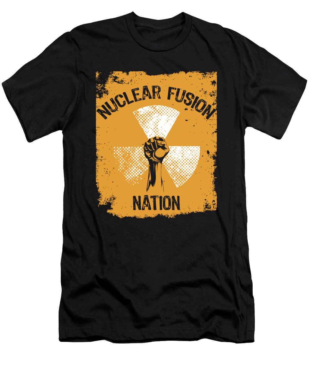 3 Physicist Science Scientist Nuclear Physics Crazy Squirrel T-Shirt