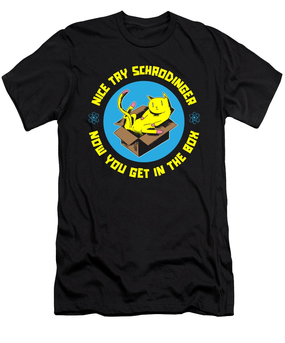 3 Physicist Science Scientist Quantum Physics Crazy Squirrel T-Shirt