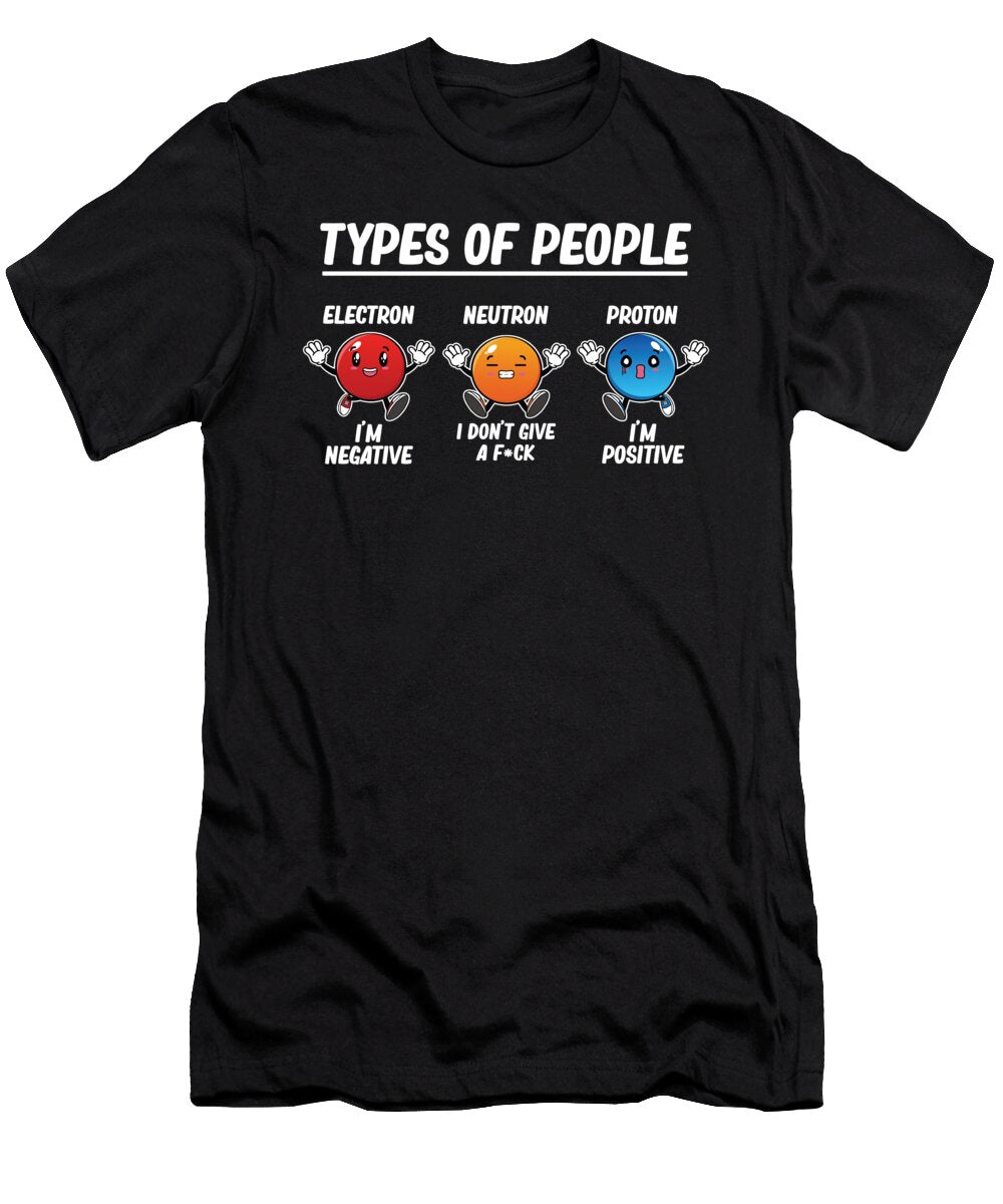 3 Physicist Scientist Science Physics Crazy Squirrel T-Shirt