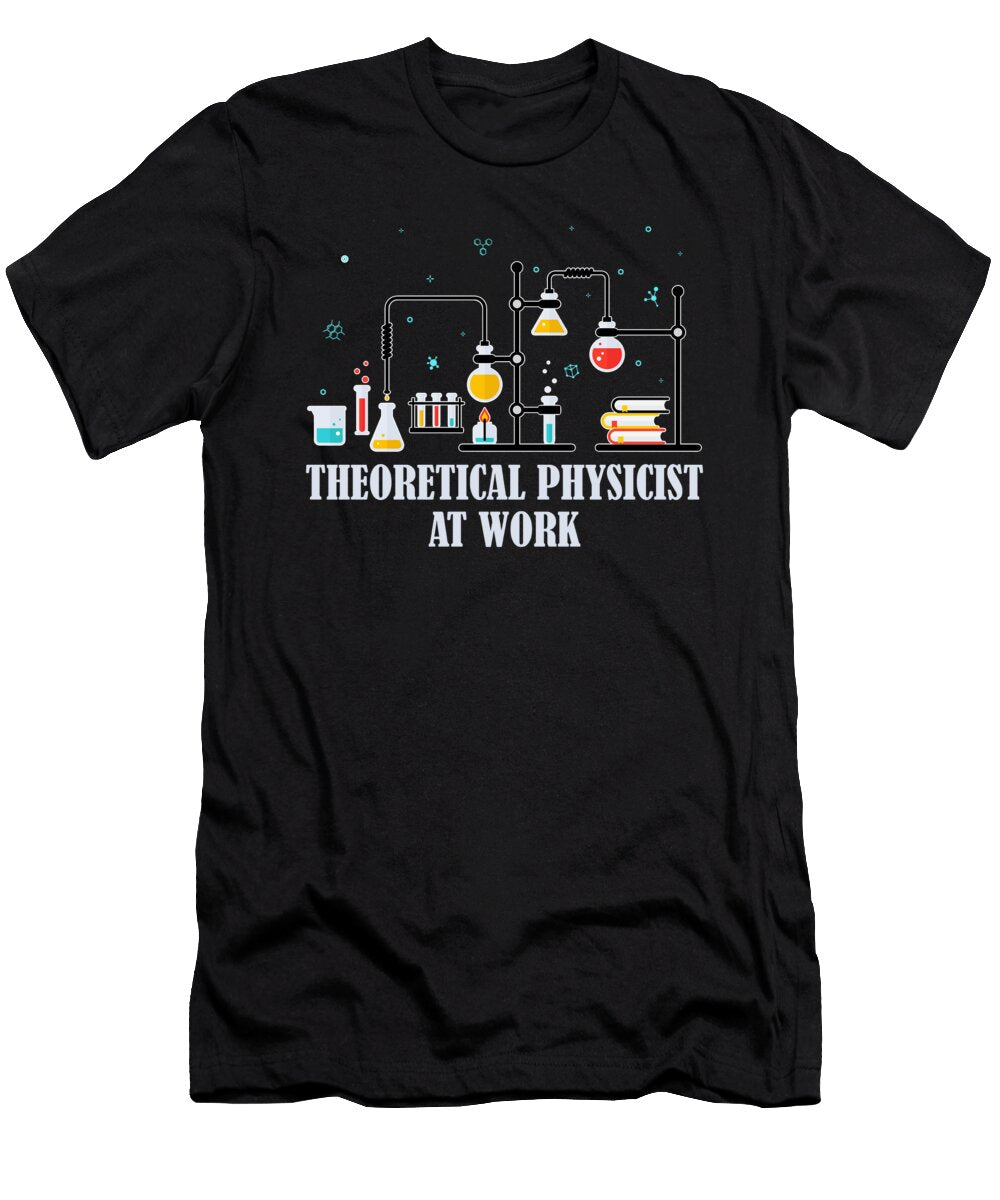 3 Physicist Scientist Science the Physics Is Theoretical Crazy Squirrel T-Shirt