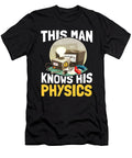 3 Physics Scientist Science Physicist Crazy Squirrel T-Shirt