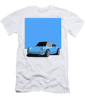 3 Porsche 911 Classic Restomod Poster Light Blue Thespeedart T-Shirt