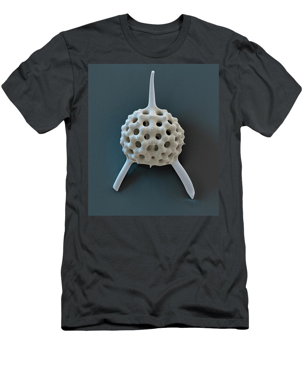 3 Radiolarian Tripospyris Sp Sem Oliver Meckes Eye of Science T-Shirt