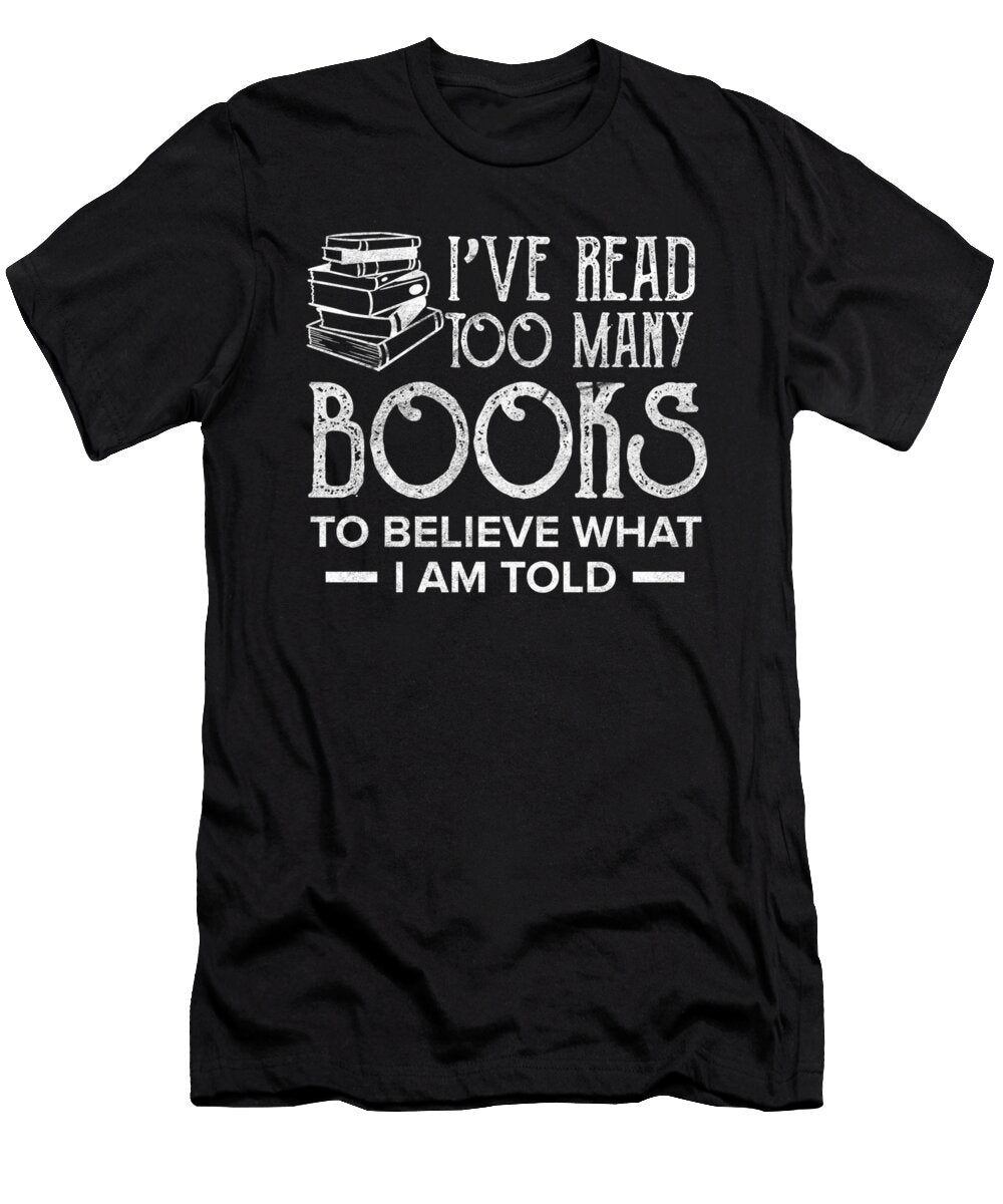 3 Reading Read Books Literature Novel Education Gift Teequeen2603 T-Shirt