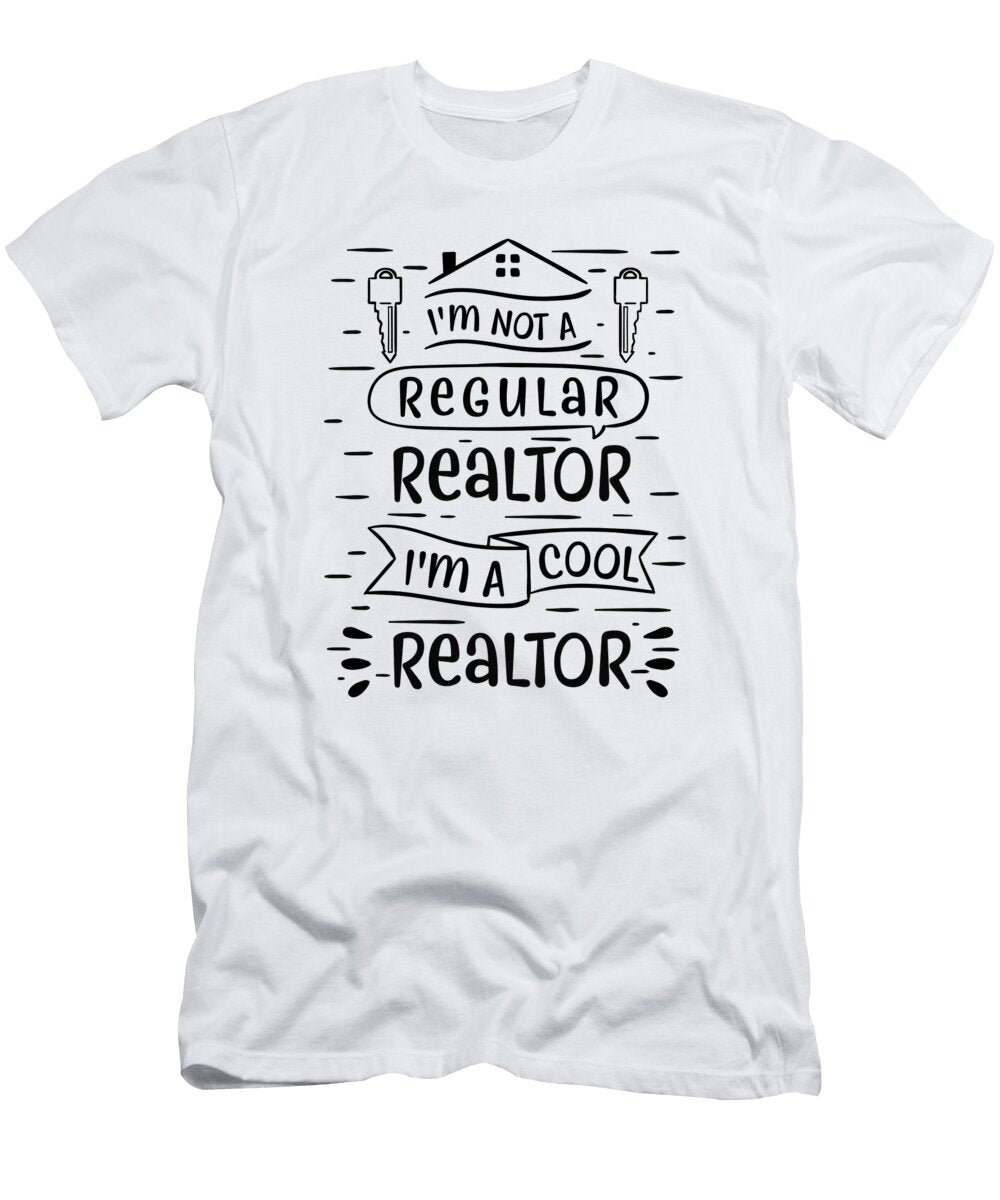 3 Realtor Selling Houses Real Estate Agent Britta Zehm T-Shirt