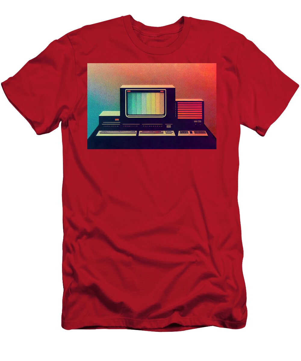 3 Retro Computer Ales Divis T-Shirt