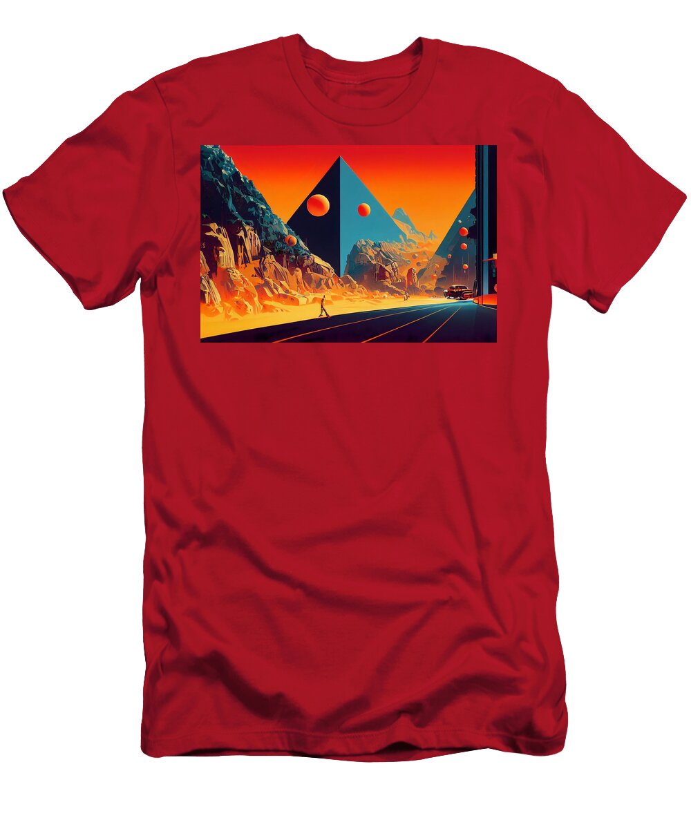 3 Retro Computer Wallpaper Ales Divis T-Shirt