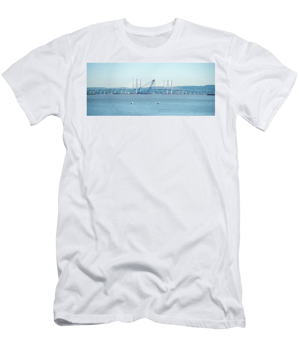 3 Scenes Around Tappan Zee Bridge on Hudson River Alex Grichenko T-Shirt