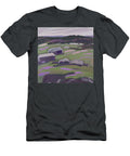 3 Sheds Painting Purple Rocky Newfoundland Canada Sheds Fishing Fogo Abandoned Abstract Art Backgrounds Color Crack Decorative Dirty Dust Edge Element Faded Grunge Handled Illustration Layered N Akkash T-Shirt