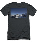 3 Skiing in Lotschental Mario Colonel T-Shirt