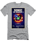 3 Sonic the Hedgehog 3 Minimal Movie Poster Retro Film Poster Vintage Sampadart Gallery T-Shirt