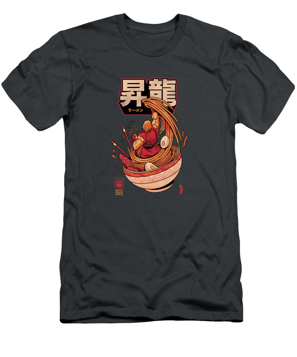 3 Spicy Shoryu Noodles Sibainu T-Shirt