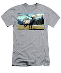 3 the Bull Elk in a Jack Kirby Style Gentle and L By Asar Studios Celestial Images T-Shirt