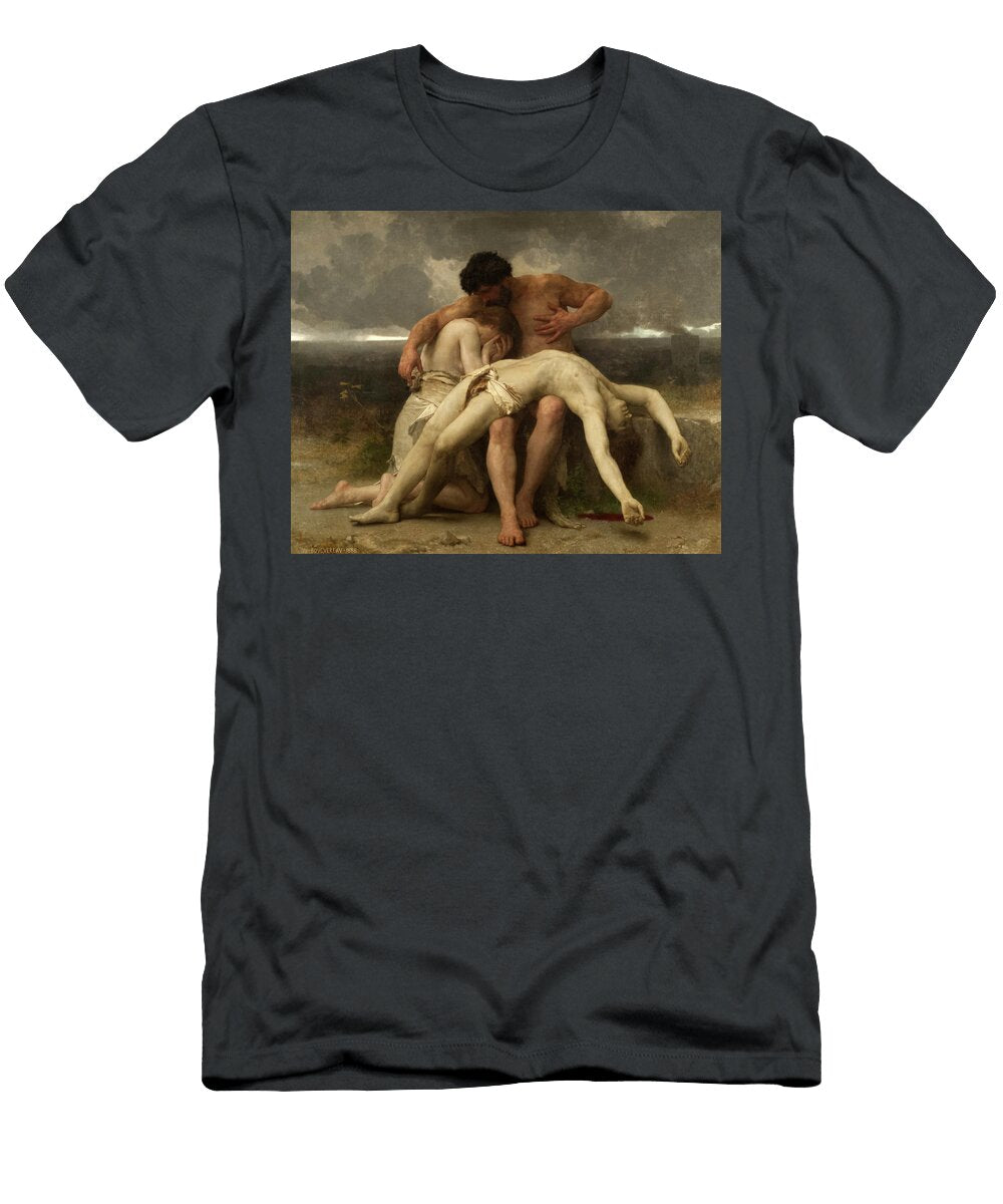 3 the First Mourning William Adolphe Bouguereau T-Shirt