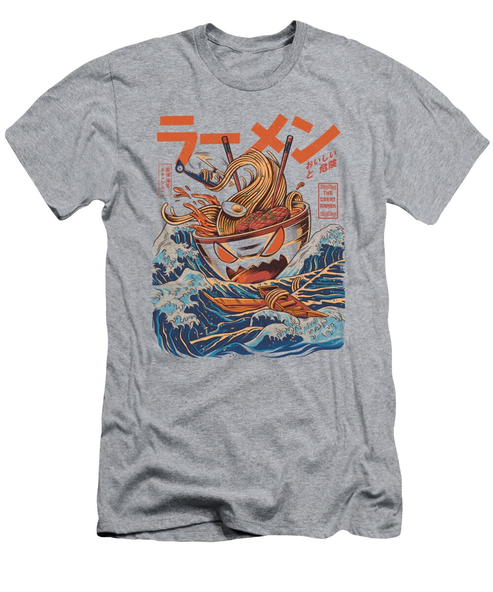 3 the Great Ramen Off Kanagawa Sibainu T-Shirt