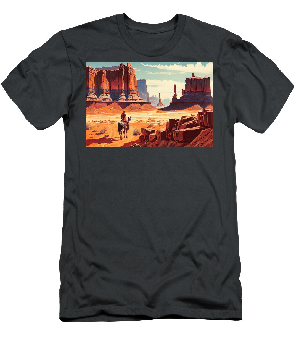 3 the Shoshone in a Jack Kirby Style Gentle and L By Asar Studios Celestial Images T-Shirt