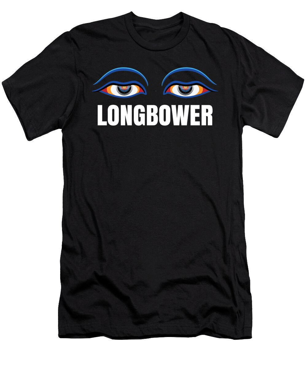 3 Traditional Archery Gift Gift for an Archer or Bowman Longbow Recurver Bowhunters and Bowhuting Enthusiasts Martin Hicks T-Shirt
