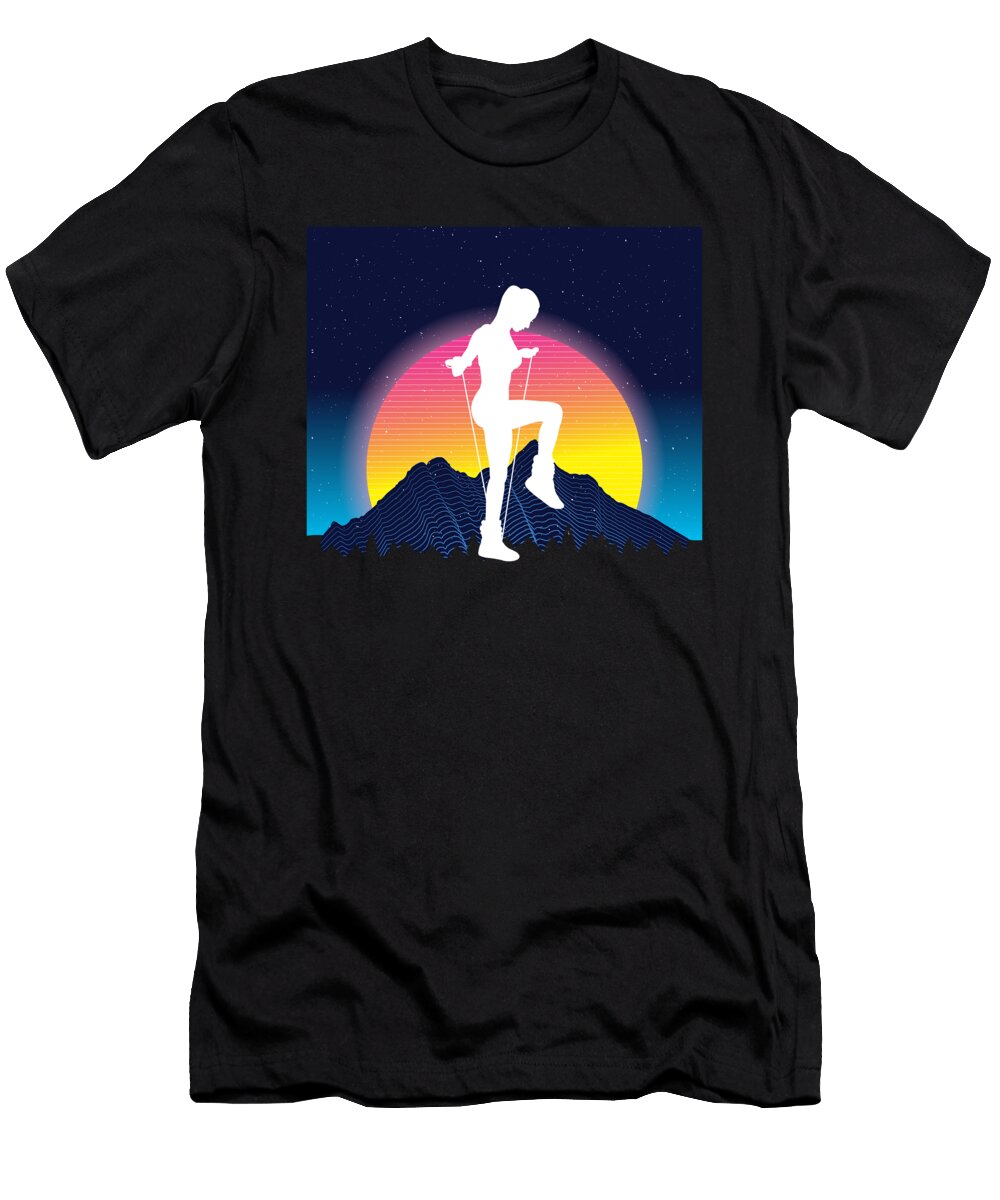 3 Vaporwave Rope Jumping Greenoptix T-Shirt