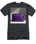 3 Vivid Royal Purple Leather Clutch Shoulder Bag Elegant Designer Handbag Talha Khan T-Shirt