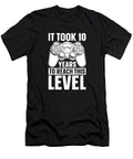 30 Gaming 10th Birthday Video Games 10 Year Old Gamer Crazy Squirrel T-Shirt