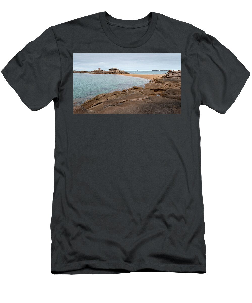 30 Interesting Rock Formation on Pink Granite Coast in Northern Brittany Stefan Rotter T-Shirt