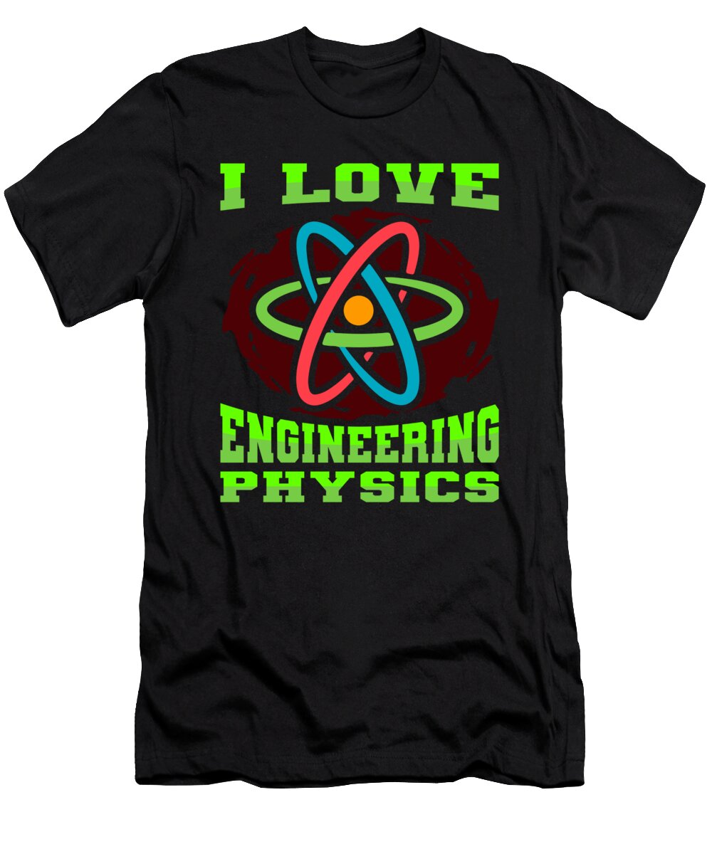 30 Physicist Science Scientist Applied Physics Crazy Squirrel T-Shirt