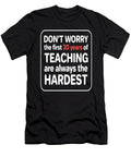 30 Years of Teaching Are Hardest Teacher Moon T-Shirt