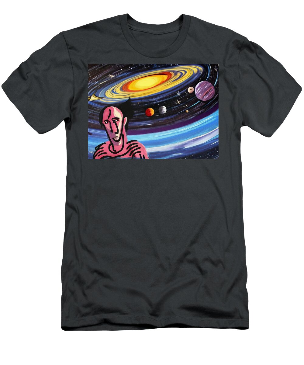 31 Painting of a Aiart Aiartist Aiartcommunity Womenintech Womeninstem Python Nft Digitalart Not an Ai Guy T-Shirt