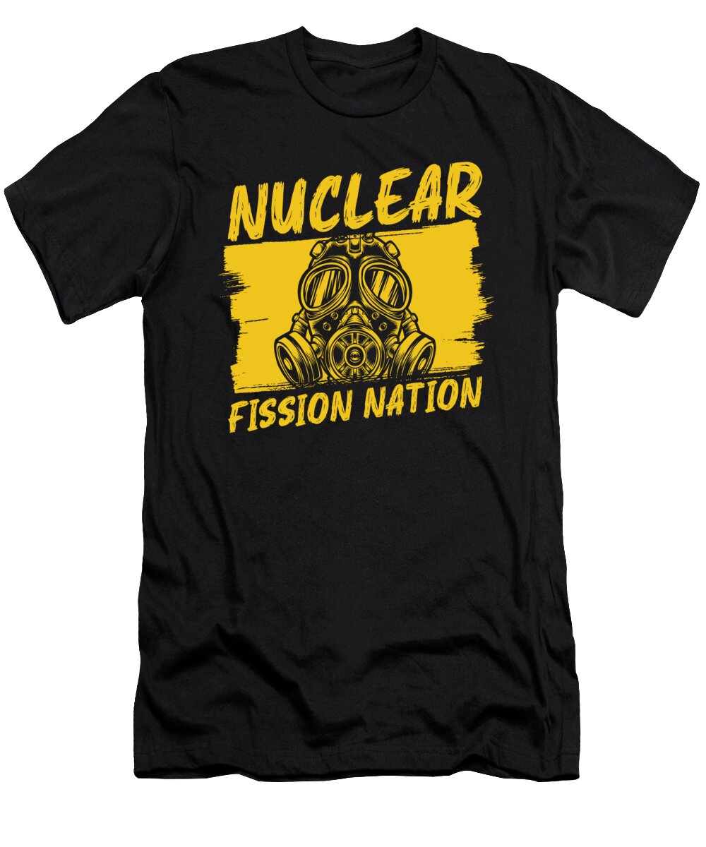 36 Physicist Science Scientist Nuclear Physics Crazy Squirrel T-Shirt