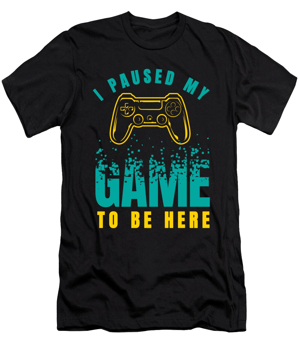 37 Gaming Video Games Gamer Crazy Squirrel T-Shirt