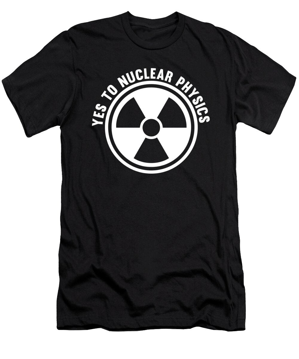 37 Physicist Science Scientist Nuclear Physics Crazy Squirrel T-Shirt