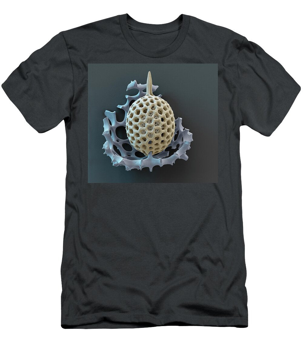 37 Radiolarian Sem Oliver Meckes Eye of Science T-Shirt